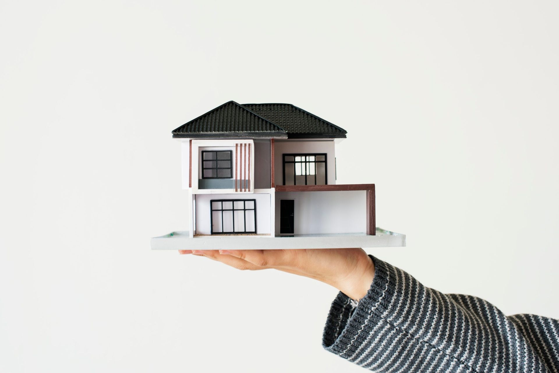 House Loan Concept Isolated On White Background